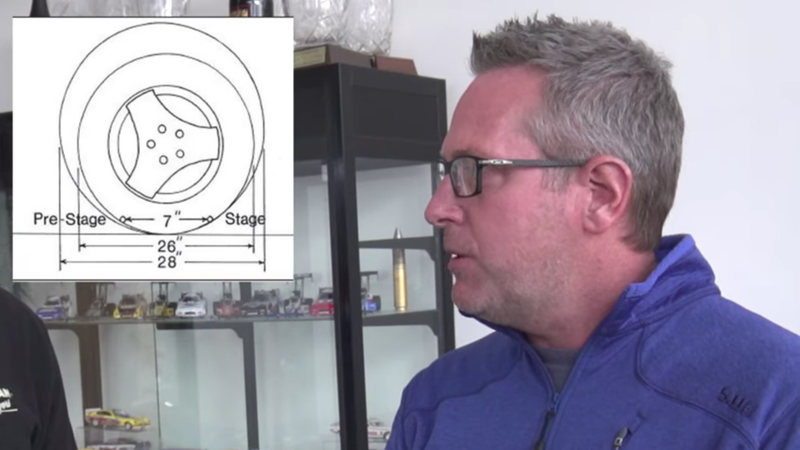 Illustration for article titled Here's Why Pro Drag Racers' Front Wheels Don't Exactly Line Up